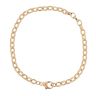 9ct Yellow Gold Belcher Bracelet 7"
