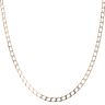 9ct Yellow Gold Square Curb Chain 20"