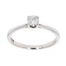 9ct White Gold 0.33ct Diamond Solitaire Ring