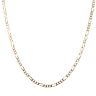 9ct Yellow Gold Figaro Chain 24"