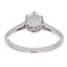 18ct White Gold 0.50ct Brilliant Cut Diamond Solitaire Ring