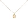 9ct Yellow Gold Opal Pendant and Chain 18"