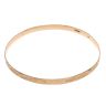 14ct Yellow Gold Patterned Bangle