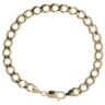 9ct Yellow Gold Curb Bracelet 8.5"