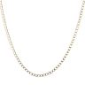 9ct Yellow Gold Curb Chain 18"