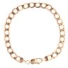 9ct Yellow Gold Curb Bracelet 8.5"