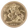 1901 Victoria Old Head UK Half Sovereign Coin
