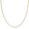 9ct Yellow Gold Belcher Chain 22"