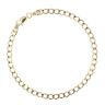 9ct Yellow Gold Curb Bracelet 7"