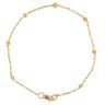 22ct Yellow Gold Bead Bracelet 7"