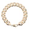 9ct Yellow Gold Curb Bracelet 8.5"