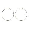 14ct Yellow Gold Greek Key Hoop Earrings