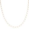 9ct Yellow Gold Curb Chain 22"