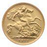 1912 George V Large Head UK Half Sovereign Coin