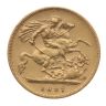 1897 Victoria Old Head UK Half Sovereign Coin