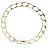 9ct Yellow Gold Square Fancy Bracelet 8"