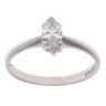18ct White Gold 0.45ct Marquise Cut Diamond Solitaire Ring