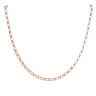 9ct Rose Gold Belcher Chain 20"