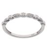 Silver Diamond Vintage Style Ring By Icesia