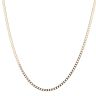 9ct Yellow Gold Curb Chain 20"