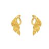 22ct Yellow Gold Plain Studs Earrings