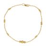 22ct Yellow Gold Bead Fancy Bracelet 7"