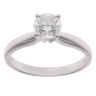 14ct White Gold 1.02ct Brilliant Cut Diamond Solitaire Ring