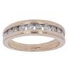 9ct Yellow Gold 0.50ct Brilliant Cut Diamond Half Eternity Ring