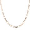 9ct Yellow Gold Figaro Chain 18"