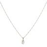 9ct Yellow Gold Opal Pendant and Chain 18"