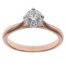 18ct Rose Gold 0.50ct Brilliant Cut Diamond Solitaire Ring