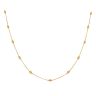 22ct Yellow Gold Dot Bead Chain 16"