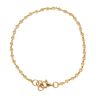 22ct Yellow Gold Eternity Bead Bracelet 6.5"