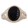 9ct Yellow Gold Onyx Signet Ring