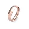 18ct Rose Gold Traditional Court Wedding Band 5mm