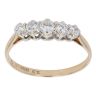 9ct Yellow Gold Cubic Zirconia Five Stone Ring