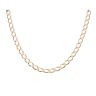 9ct Yellow Gold Curb Chain 22"