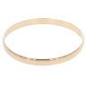 9ct Yellow Gold Plain Bangle