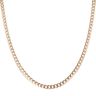 9ct Yellow Gold Curb Chain 22"