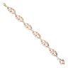 9ct Yellow and Rose Gold Tree Of Life Bracelet 8"