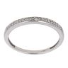 9ct White Gold 0.04ct Brilliant Cut Diamond Eternity Ring