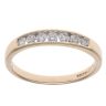 9ct Yellow Gold 0.25ct Brilliant Cut Diamond Eternity Ring