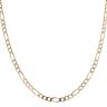 9ct Yellow Gold Figaro Chain 22"