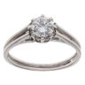 18ct White Gold 0.75ct Brilliant Cut Diamond Solitaire Ring