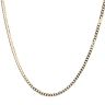 9ct Yellow Gold Curb Chain 20"