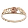 9ct Yellow and Rose Gold Leaf Fancy Ring