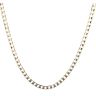 9ct Yellow Gold Curb Chain 18"