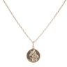 9ct Yellow Gold St George Pendant and Belcher Chain 20"