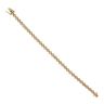 18ct Yellow Gold 2.00ct Brilliant Cut Diamond Tennis Bracelet 7"