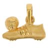 22ct Yellow Gold Football Boot Pendant